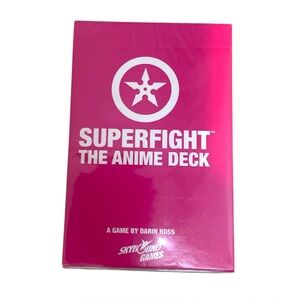 Superfight The Anime Deck Expansion Set Card Game 100 Cards New Sealed